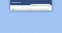 Desktop Screenshot of clickdialer.com